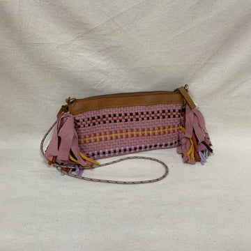 [SAMPLE] Flat Crossbody Bag in Blush