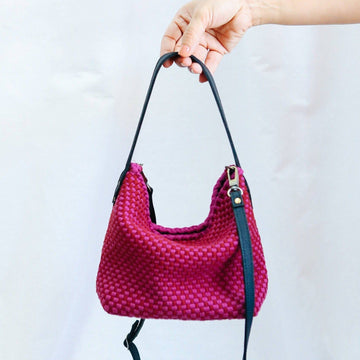 Buslo Micro Checkerboard Red & Fuchsia