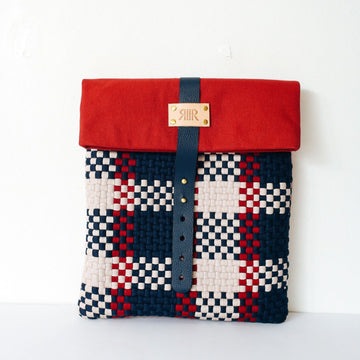 Charlie Laptop Sleeve Blocks Nautical Fashion Rags2Riches