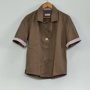 [SAMPLE] Androgyne Polo Shirt Moss Green