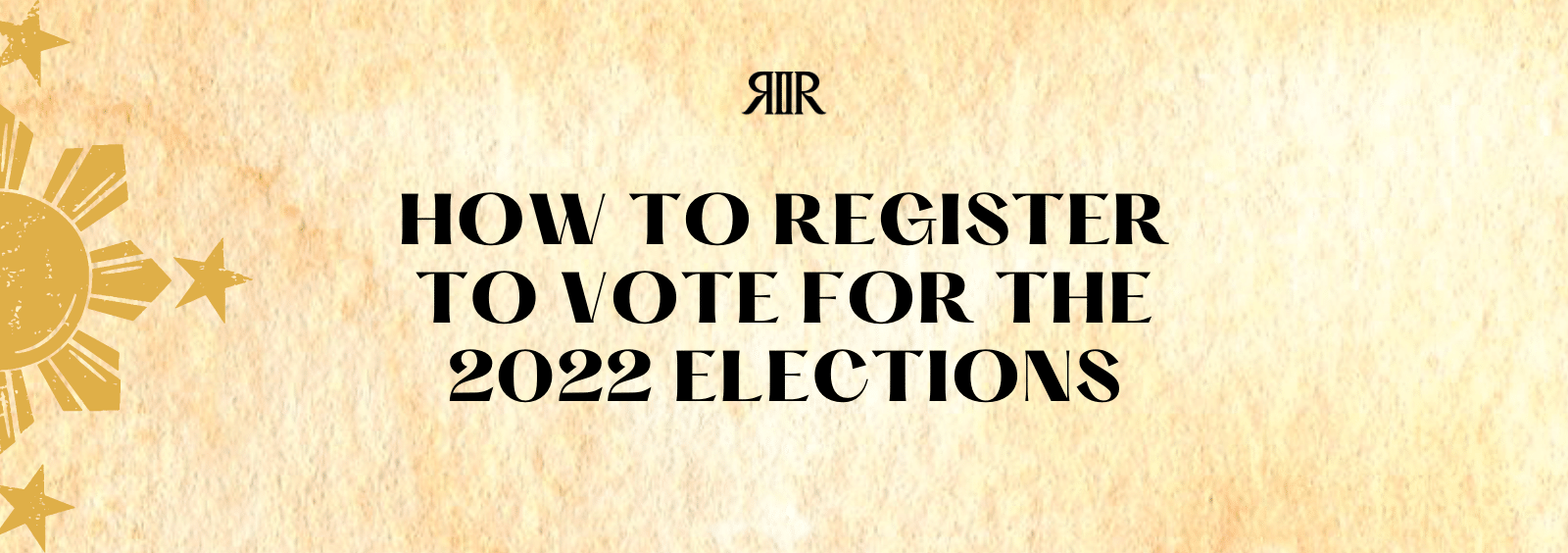 How to Register to Vote for Halalan 2022