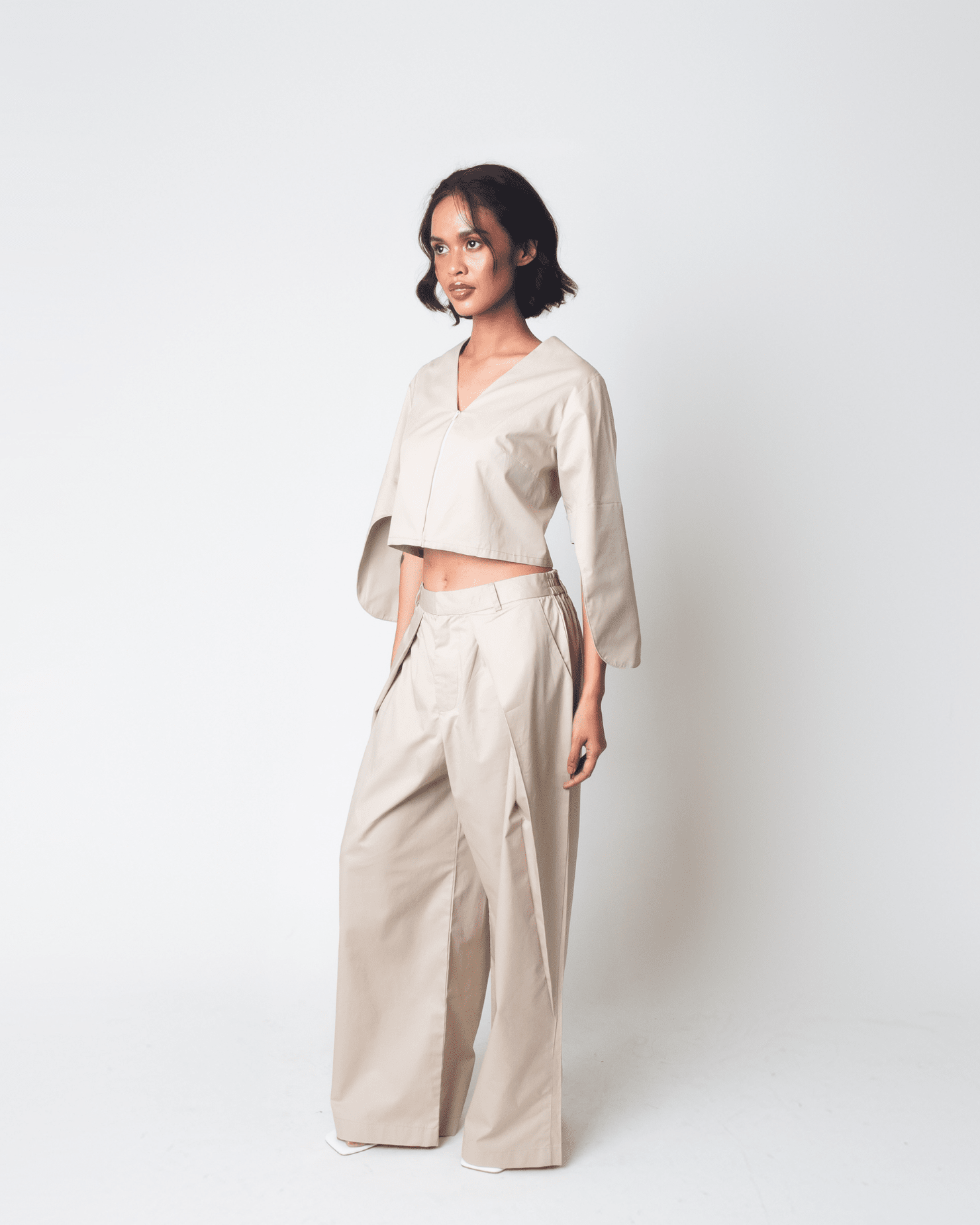 Convertible Terno Top Sand Fashion Rags2Riches