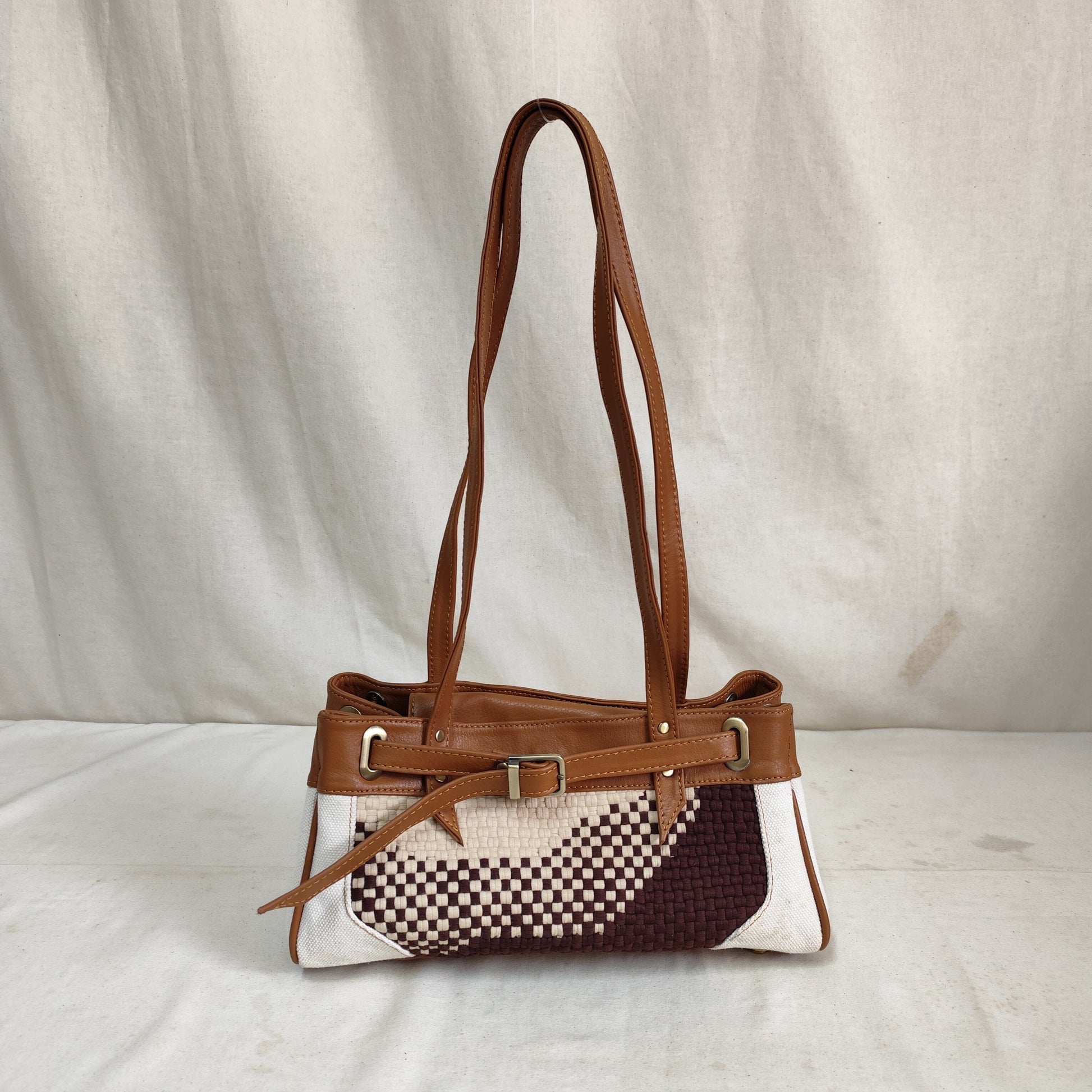 [DAMAGED] Alon East-West Tan Fashion Rags2Riches