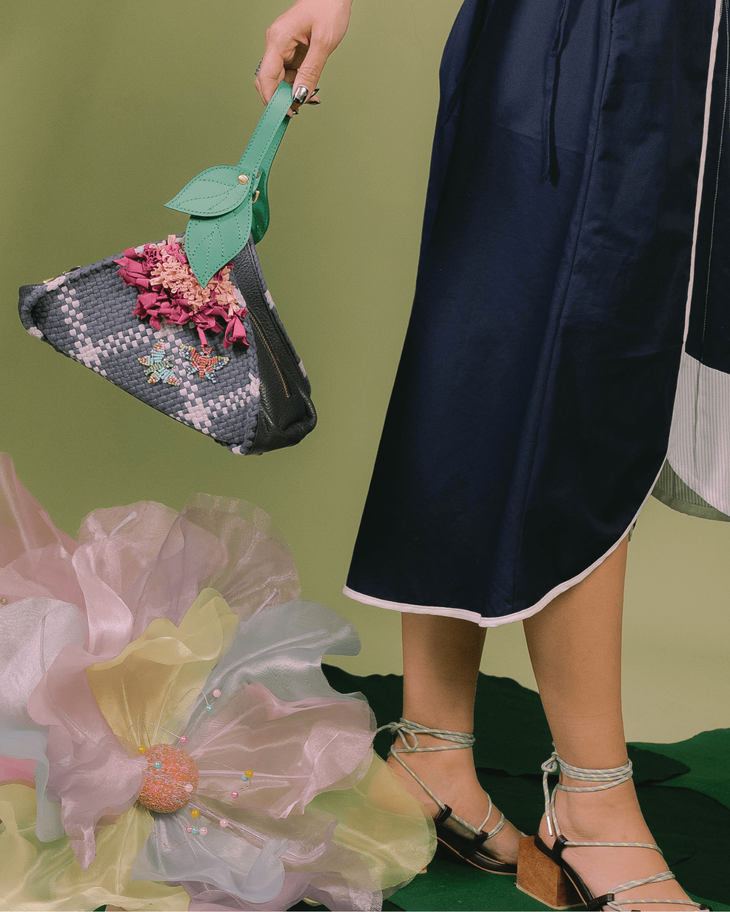 Hardin Mini Bag Navy Blue Fashion Rags2Riches