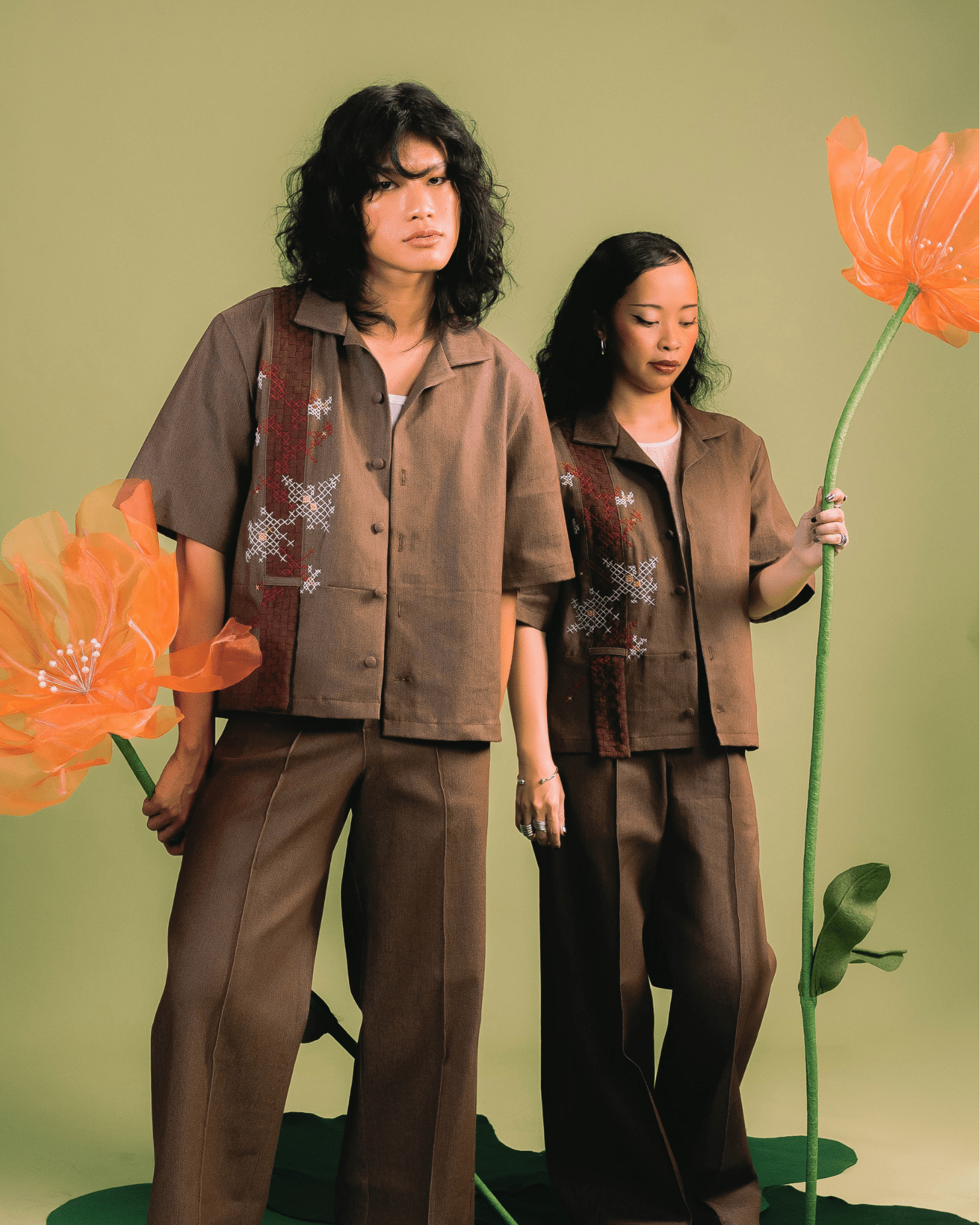 Hardin Polo Dark Brown Denim Fashion Rags2Riches