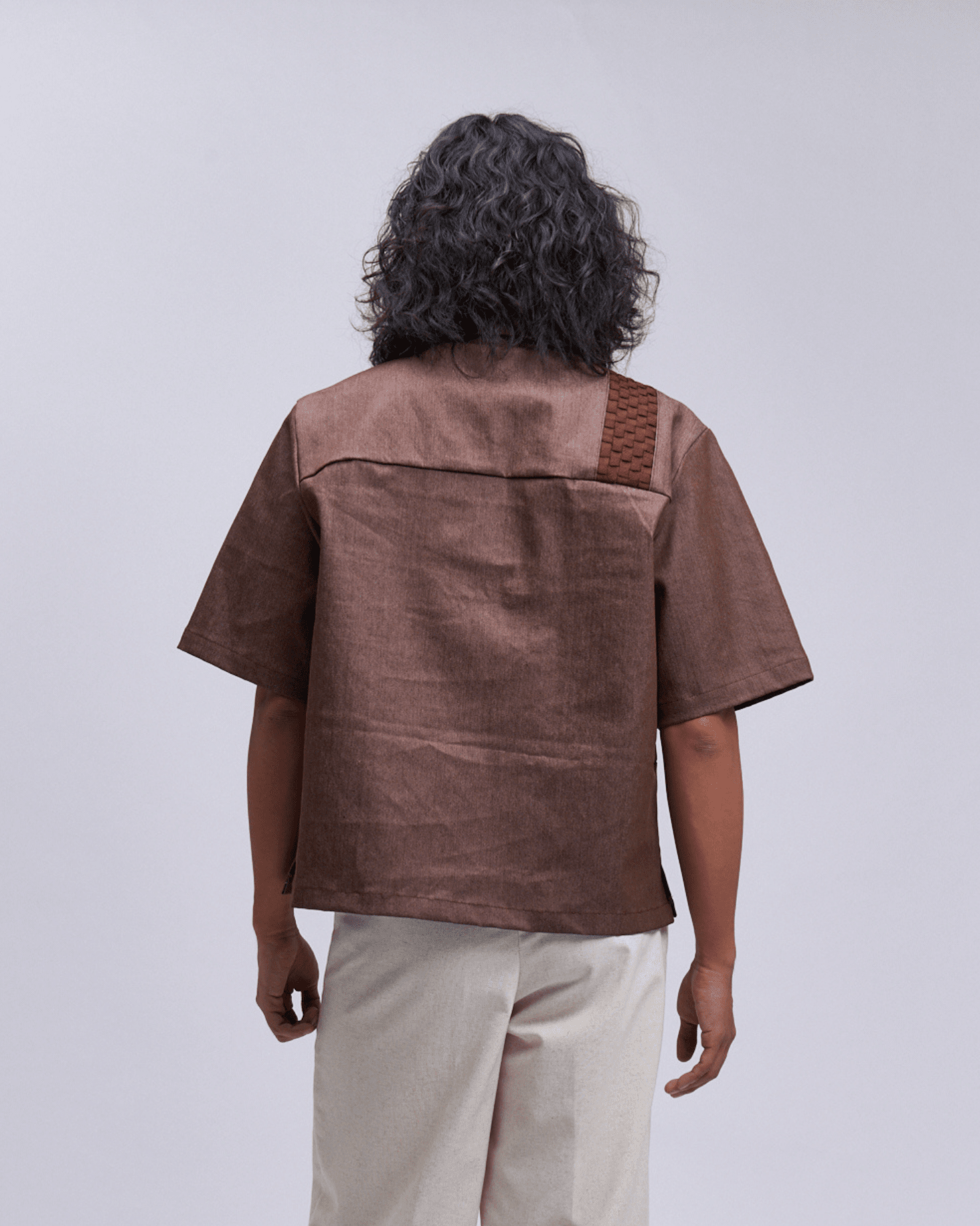 Hardin Polo Dark Brown Denim Fashion Rags2Riches