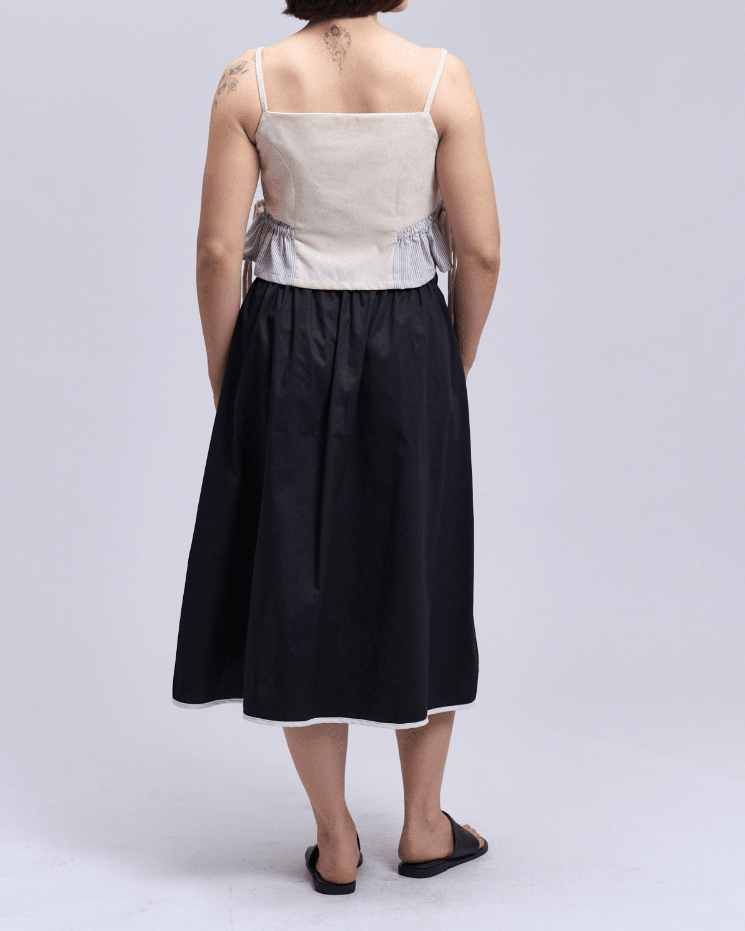 Kahit Saan Skirt Black Fashion Rags2Riches