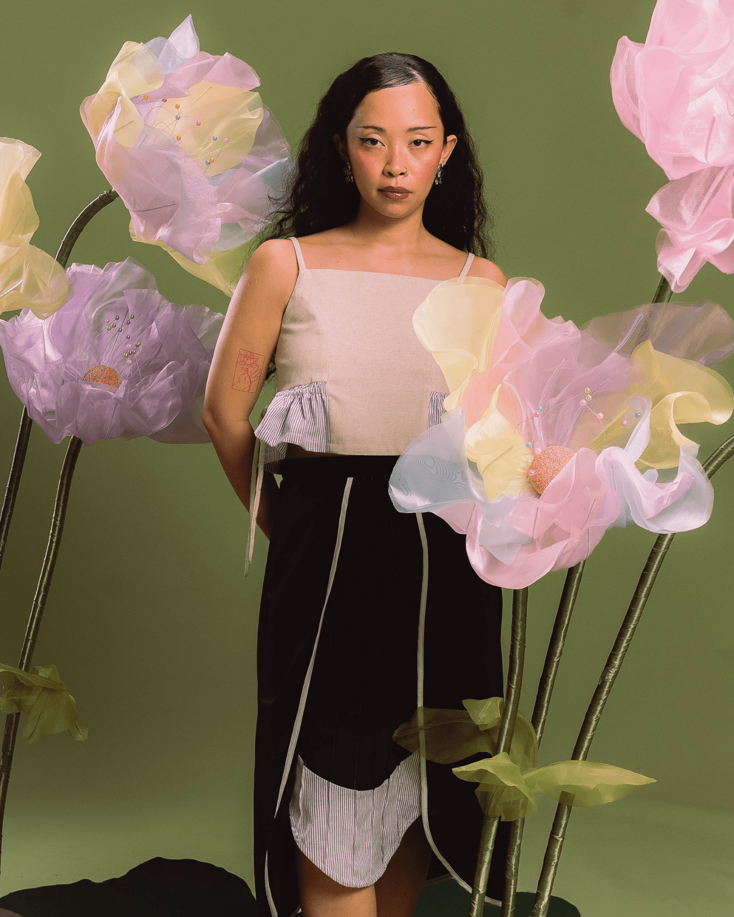 Kahit Saan Skirt Black Fashion Rags2Riches