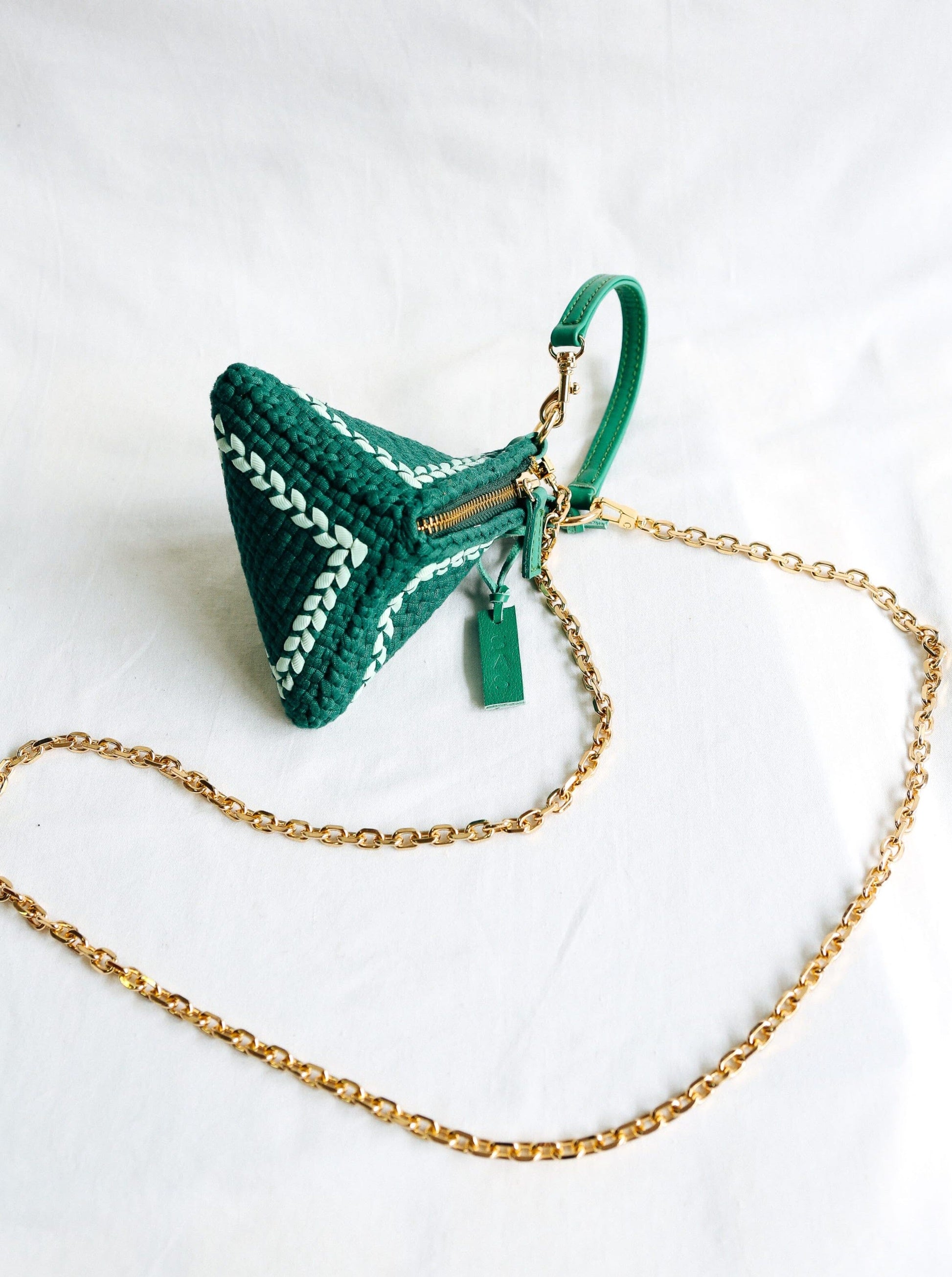 Pusô Micro Emerald & Mint Fashion Rags2Riches