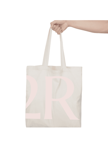 R2R Tote Bag Beige on Beige