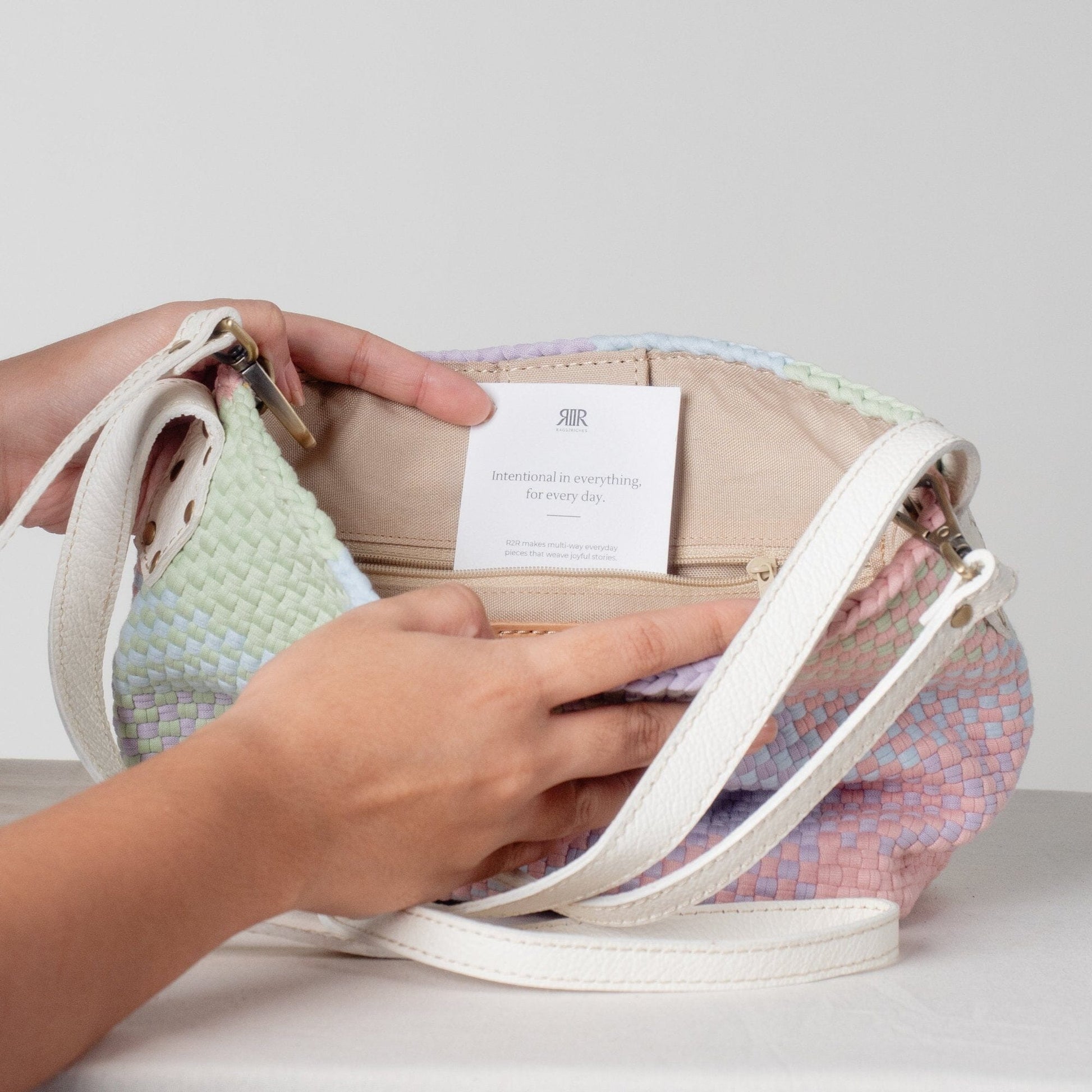 [Ready Today] Buslo Micro Blocks Pastel with Longer Handle Fashion Rags2Riches