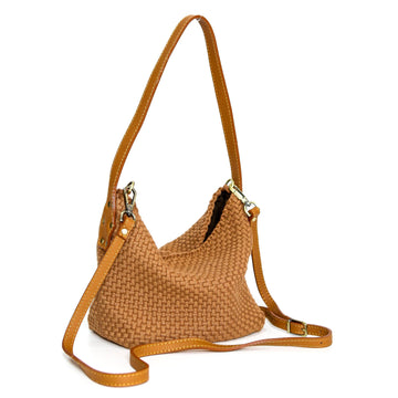 [Ready Today] Buslo Micro Monochrome Tan with Longer Handle
