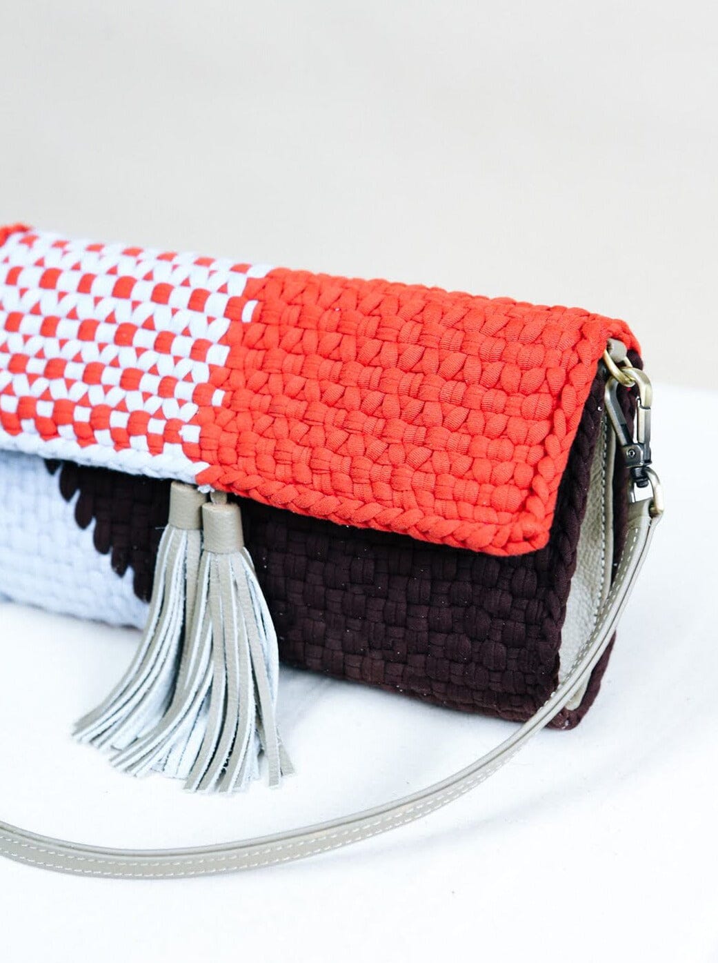 [Ready Today] Estelle Clutch Coral Sky Fashion Rags2Riches