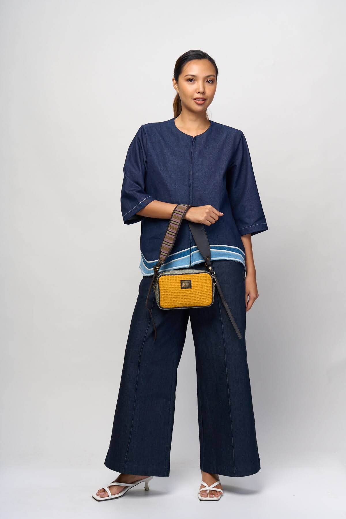 [Ready Today] Kamara Crossbody Yellow Fashion Rags2Riches