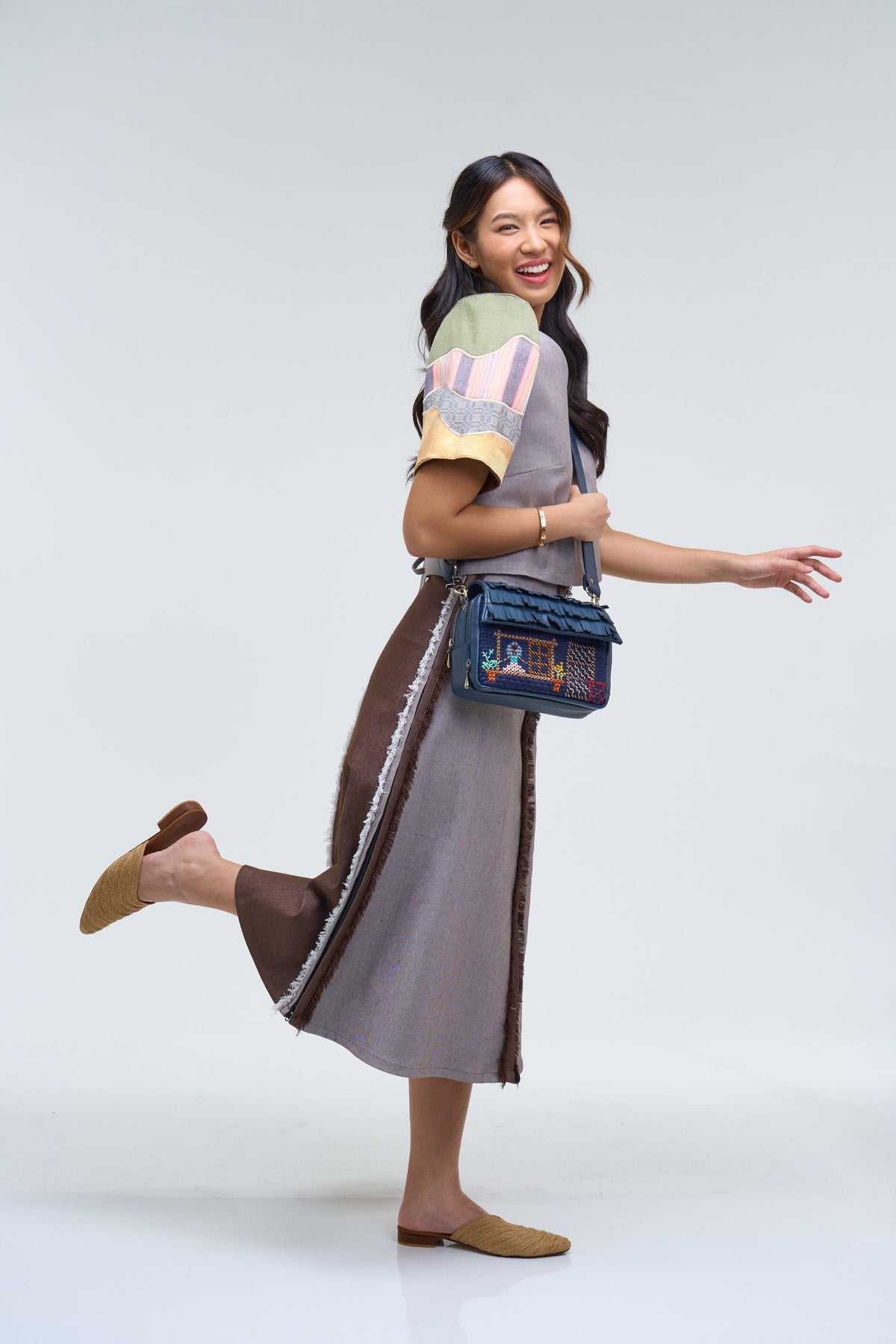 [Ready Today] Kapitbahay Bento Navy Fashion Rags2Riches