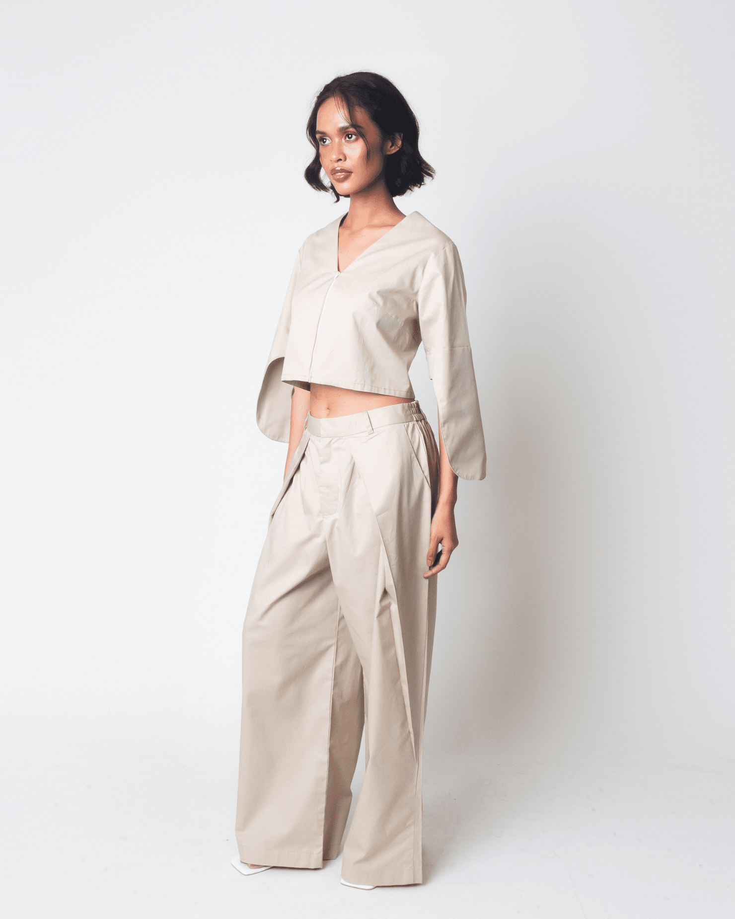 [Ready Today] Lakbay Pants Sand Fashion Rags2Riches