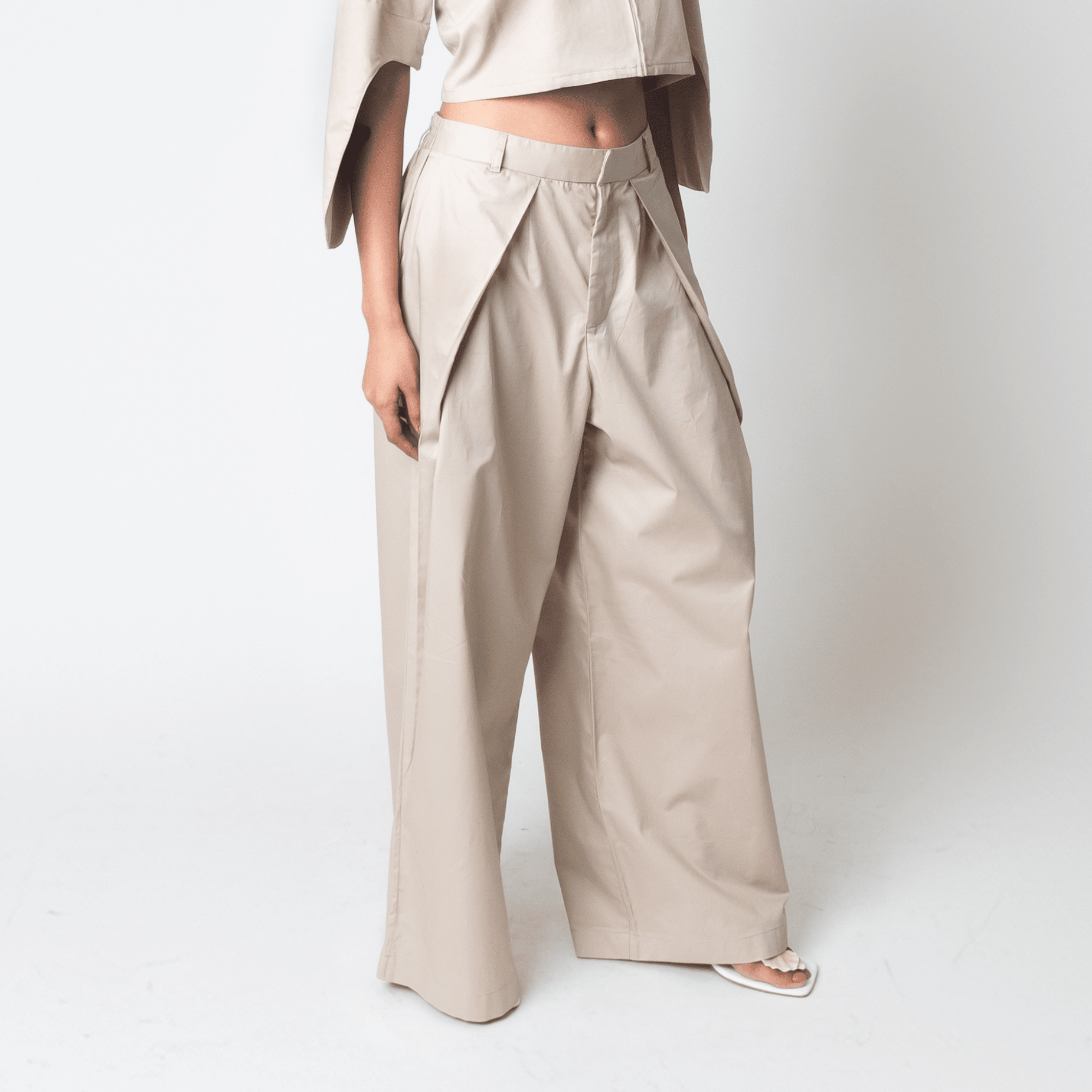 [Ready Today] Lakbay Pants Sand Fashion Rags2Riches