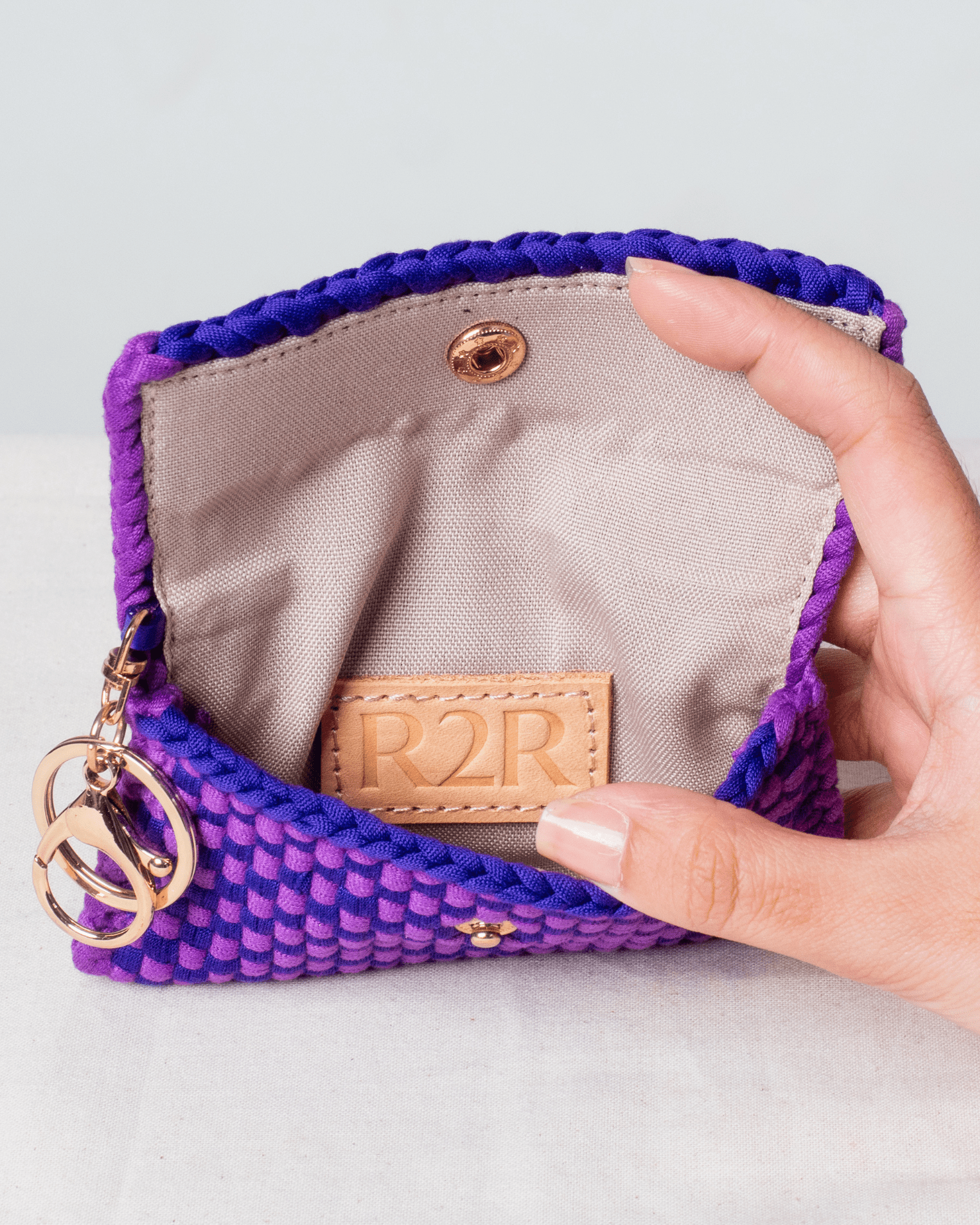 [Ready Today] Pao Charm Violet & Purple Fashion Rags2Riches