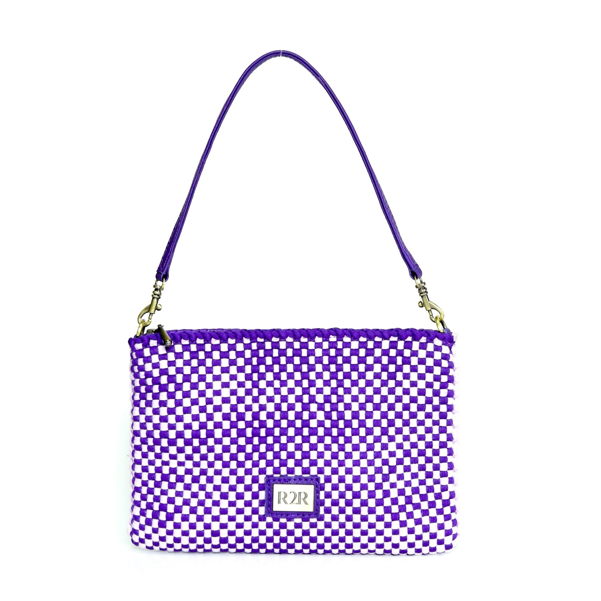 [Ready Today] Sobre Convertible Clutch Purple Fashion Rags2Riches