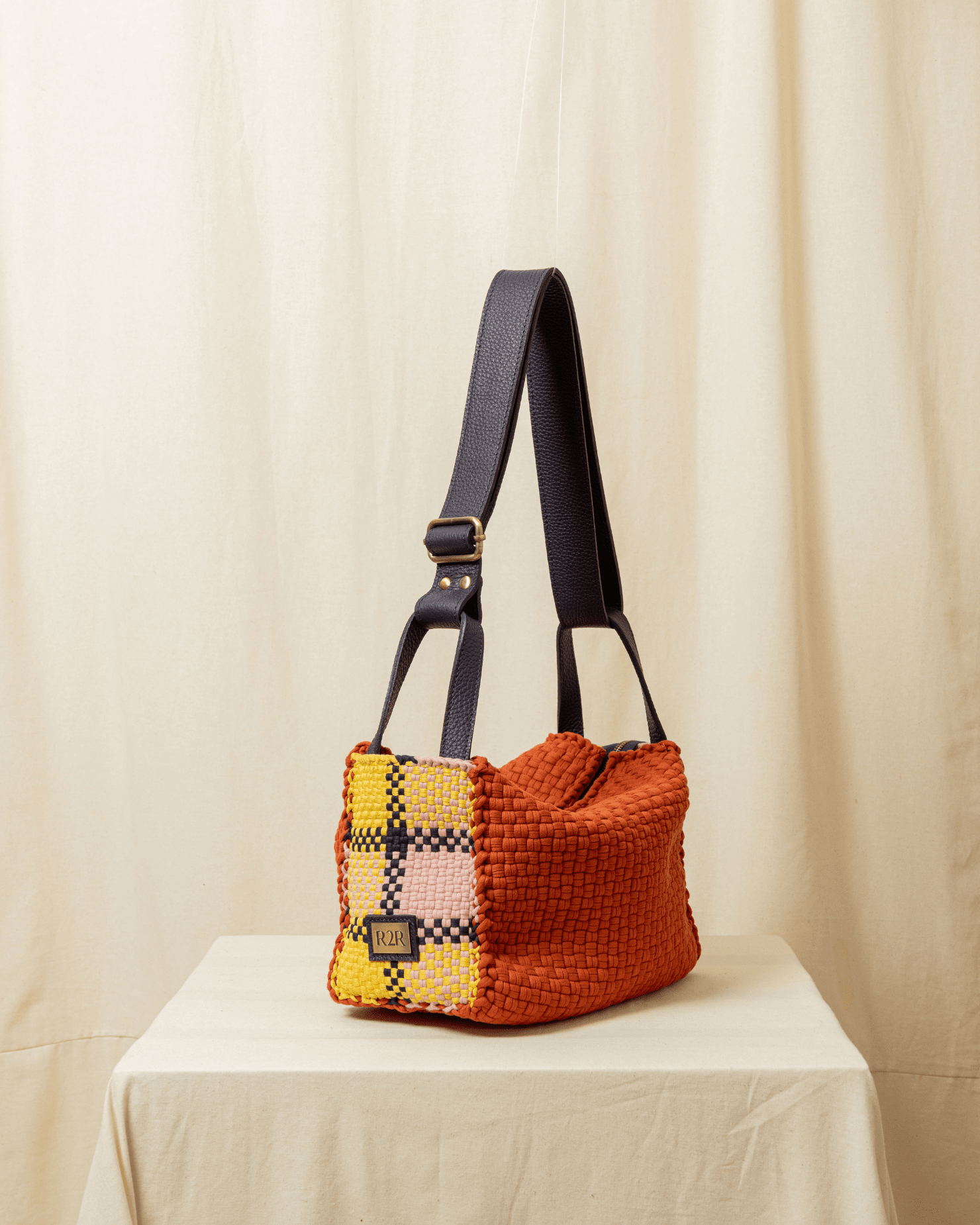 [Ready Today] Swing Satchel Burnt Orange Fashion Rags2Riches