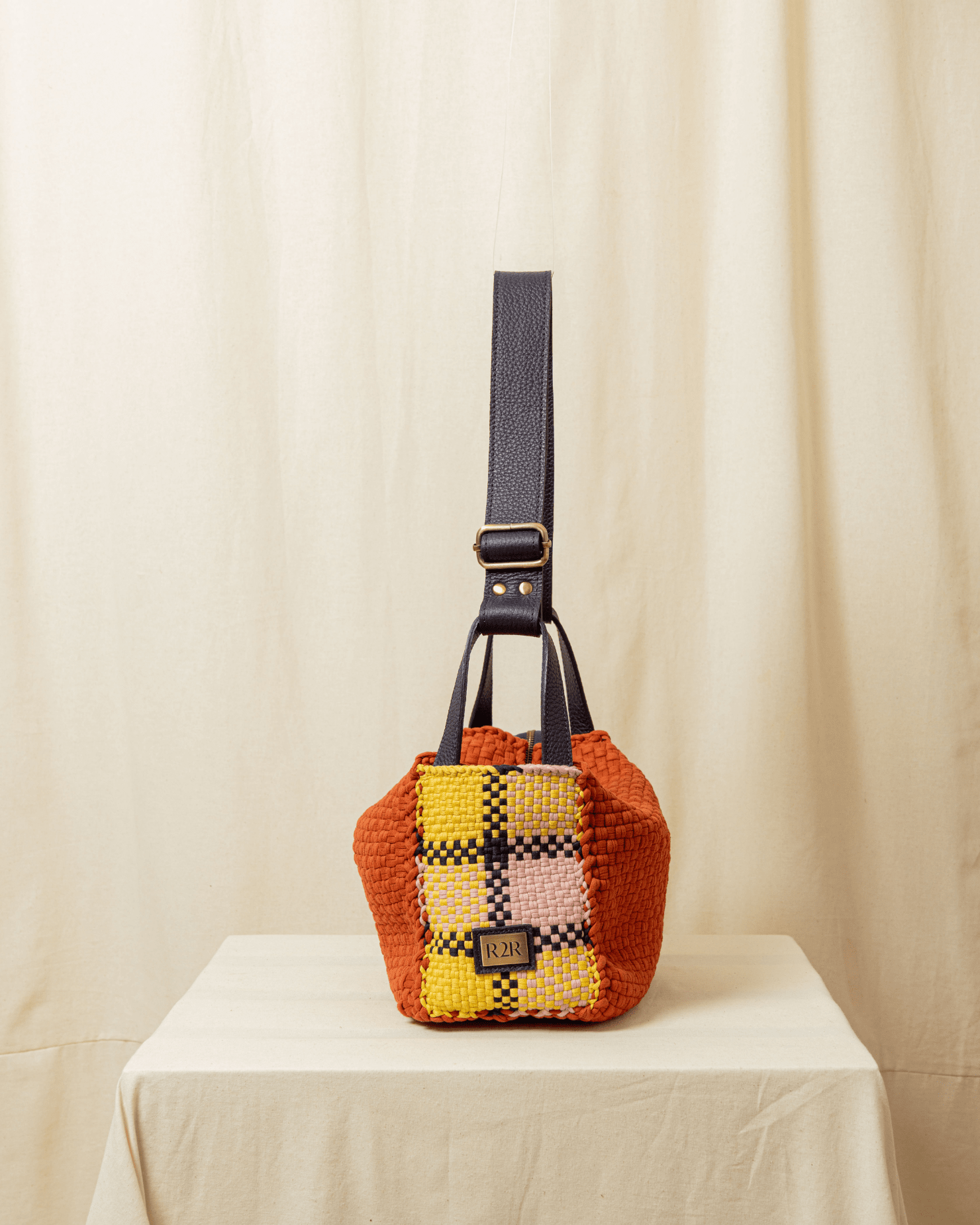 [Ready Today] Swing Satchel Burnt Orange Fashion Rags2Riches