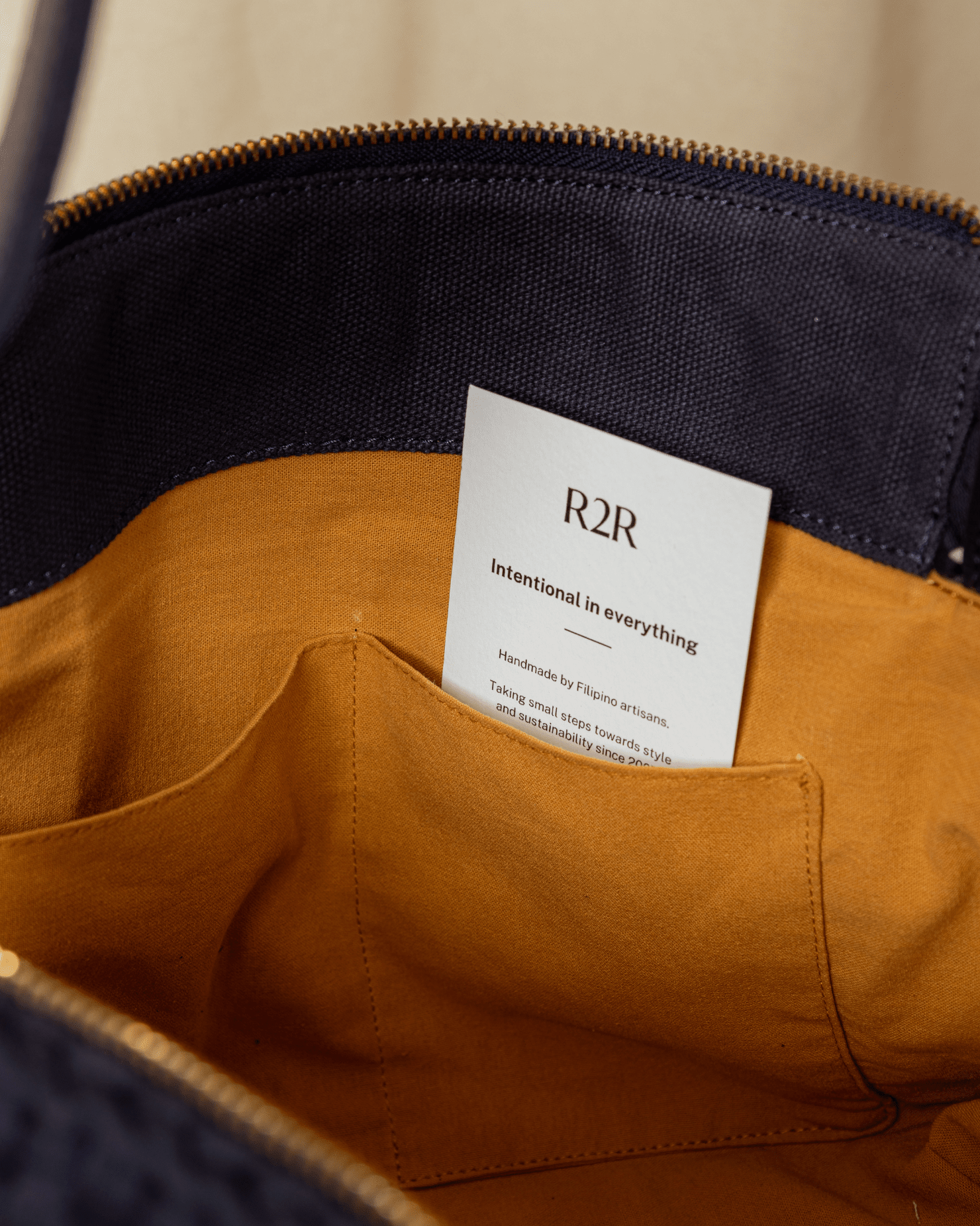 [Ready Today] Swing Satchel Navy Fashion Rags2Riches