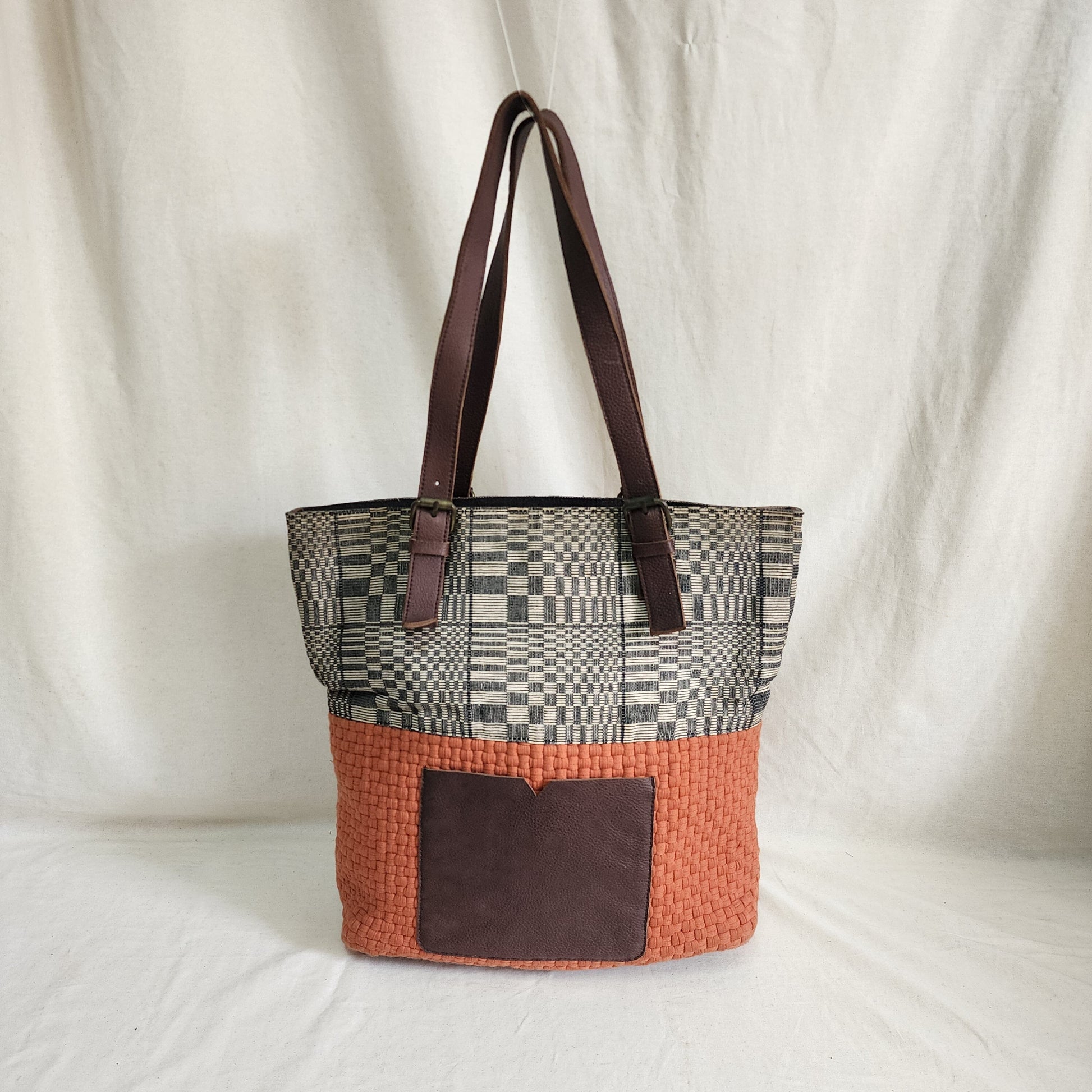 [SAMPLE] Alessa Convertible Bag Burnt Orange Fashion Rags2Riches