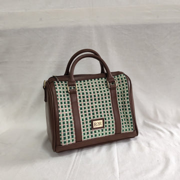 [SAMPLE] Boston Bag Strawberry Matcha Fashion Rags2Riches