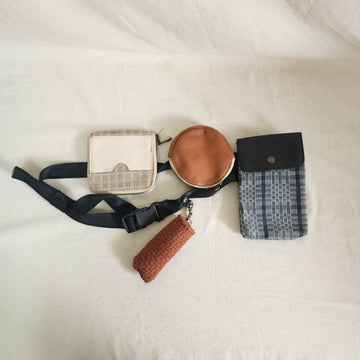 [SAMPLE] Liwaliw Multi-purse Belt Bag Black