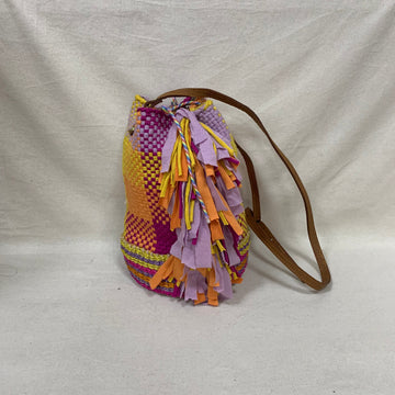 [SAMPLE] Woven Bucket Bag Pastel