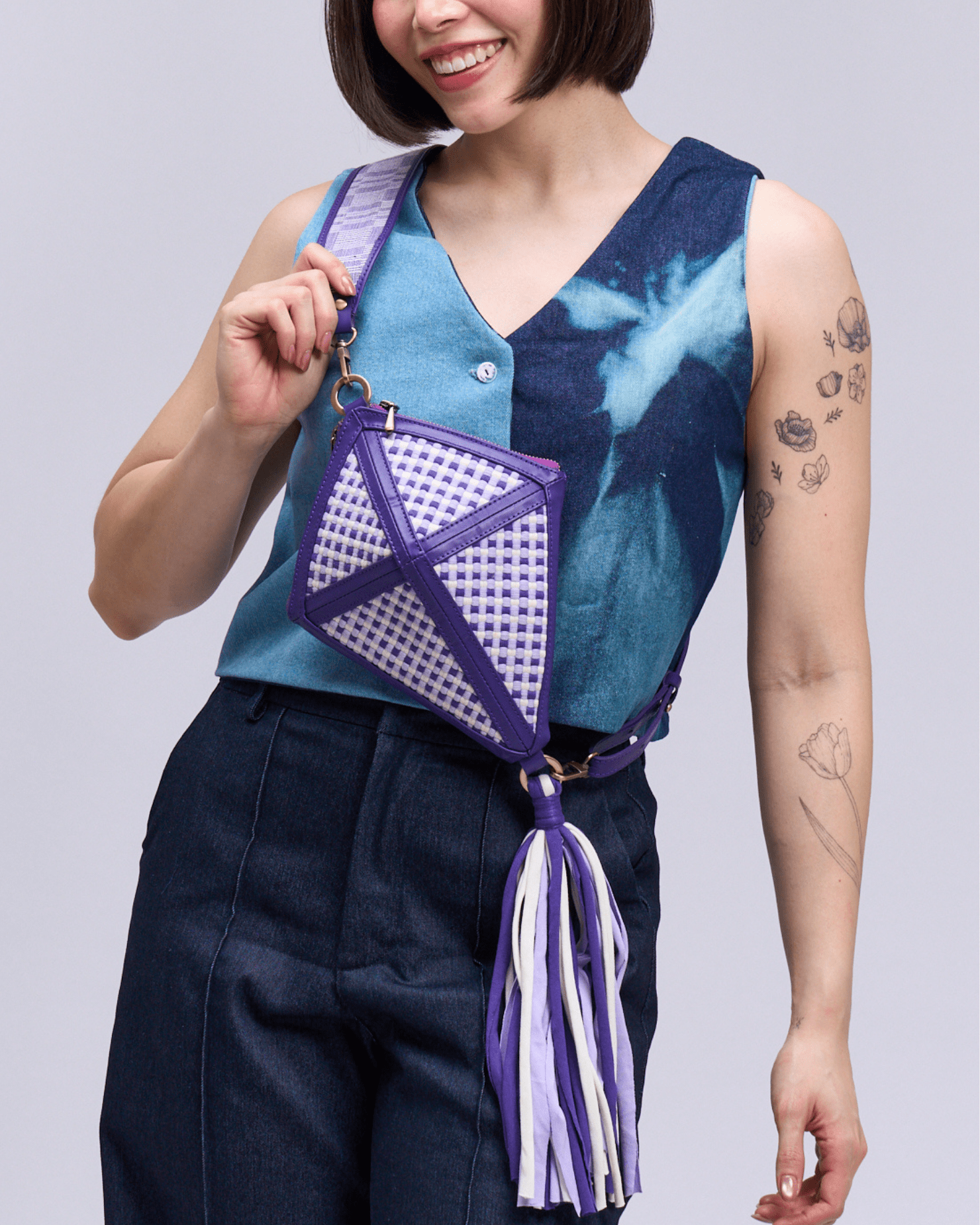 Saranggola Mini Borahae Purple Fashion Rags2Riches