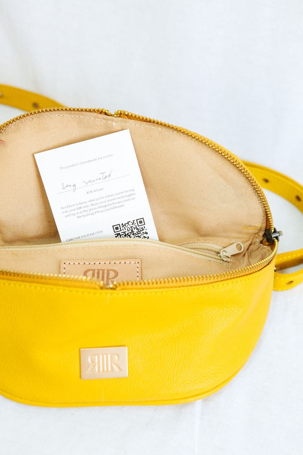 Noah Fanny Pack Yellow 1.0 Fashion Rags2Riches