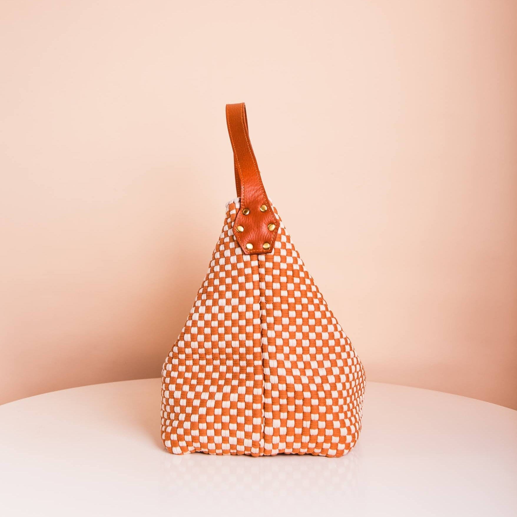 [Ready Today] Buslo Checkerboard Tan & Beige Fashion Rags2Riches