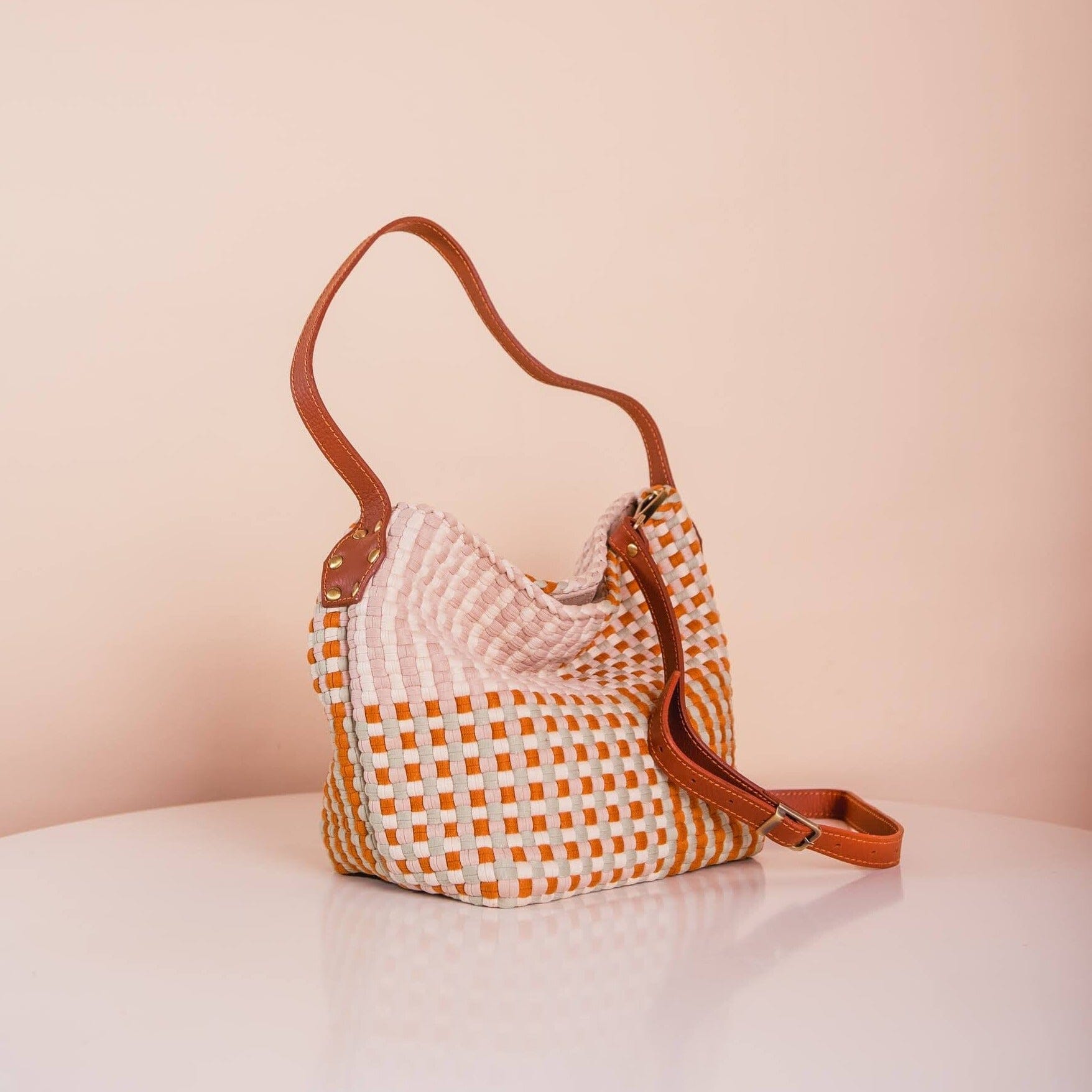 [Ready Today] Buslo Mini Stripe & Checkerboard Forest with Longer Handle Fashion Rags2Riches